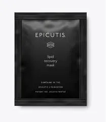 A black bag of epicutis recovery mask