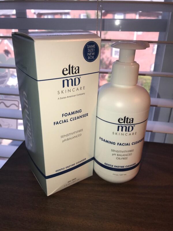 Elta md foaming facial cleanser