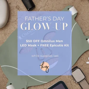50 OFF Omnilux Men LED Mask FREE Epicutis Kit